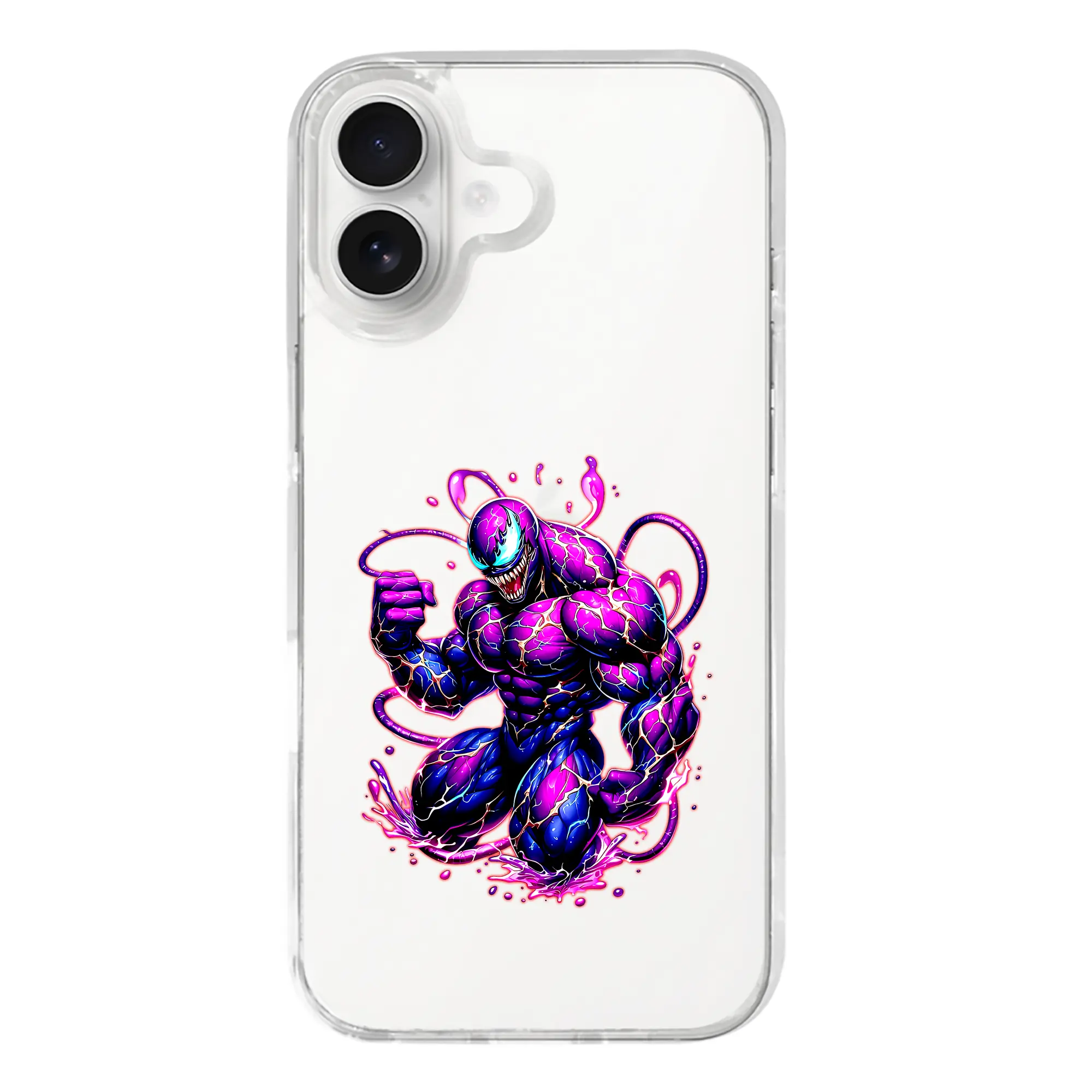 ヴェノム グッズ,ヴェノム - iPhone 17シリーズ 透明スマホケース – 薄型・耐衝撃・精密フィット保護カバー